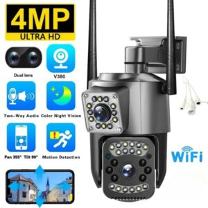 cámara doble lente wifi