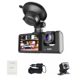 cámara retrovisor tres lentes